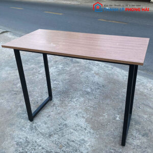 Bàn Làm Việc Cũ Chân Sắt 1m