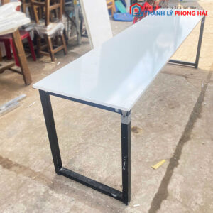 Bàn Làm Việc Khung Sắt Nhiều Kích Thước Cũ
