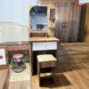 Bàn Trang Điểm MDF Màu Nâu 60cm Mới 99%