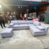 Bộ Sofa Góc L Cũ Màu Xám 2m7