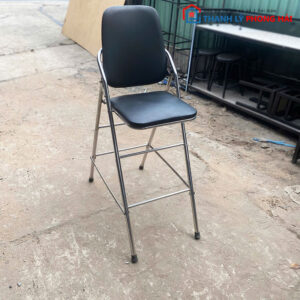 Ghế Bar Xếp Tựa Lưng Cao 1m25