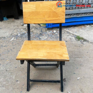 Ghế Xếp Quán Ăn Bằng Gỗ Nhỏ Gọn