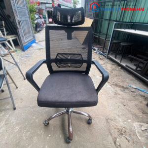 Ghế Xoay Có Tựa Đầu Lưng Lưới Cũ