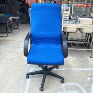 Ghế Xoay Hòa Phát Màu Xanh Đệm Dày Cũ