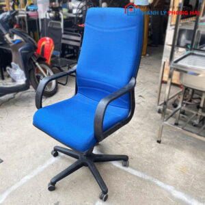 Ghế Xoay Hòa Phát Màu Xanh Đệm Dày Cũ