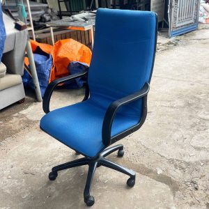 Ghế Xoay Hòa Phát Màu Xanh Đệm Dày Cũ