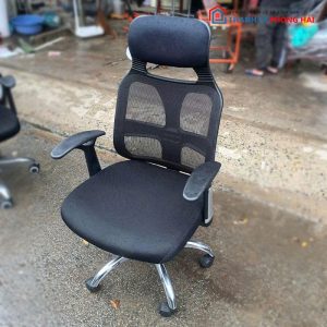 Ghế Xoay Tam Hoa Lưng Lưới Cao Cấp Cũ