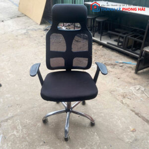 Ghế Xoay Tam Hoa Lưng Lưới Cao Cấp Cũ