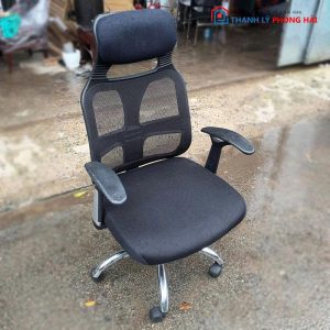 Ghế Xoay Tam Hoa Lưng Lưới Cao Cấp Cũ