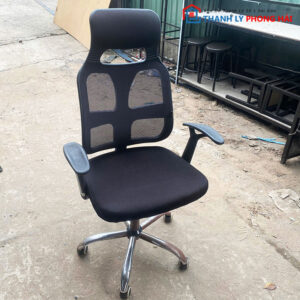 Ghế Xoay Tam Hoa Lưng Lưới Cao Cấp Cũ