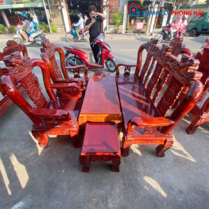 Bộ Salon Đỉnh Nghê Tay 10 Cũ Phúc Lộc Thọ