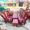 Bộ Salon Gỗ Tay 10 Cũ Phúc Lộc Thọ Đỉnh Đào