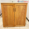 Tủ Giày Gỗ Tự Nhiên 2 Cánh 93cm Cũ