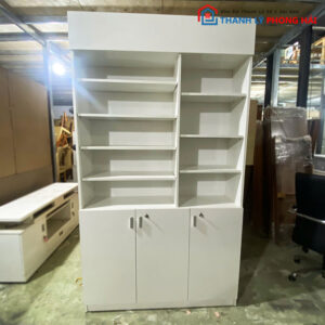 Tủ Hồ Sơ Gỗ CN Nhiều Ngăn 1m2 Cũ