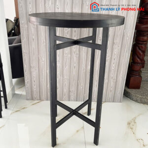 Bàn Bar Tròn 70cm Thiết Kế Đơn Giản Cũ