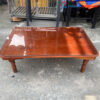 Bàn Bệt Gỗ Mặt Kính 90cm Cũ