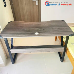 Bàn Gaming 1m2 Chân Chữ K Mặt Khuyết Cũ