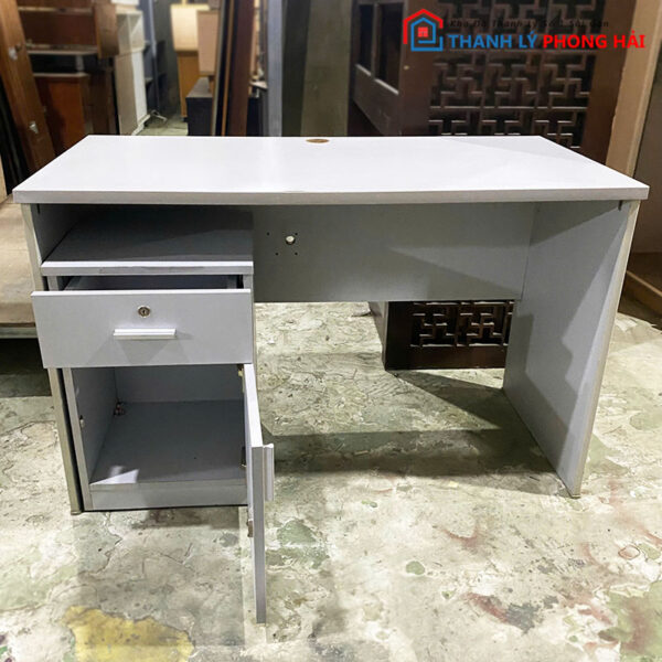 Bàn Làm Việc 1m2 Có Bửng Kèm Tủ Cabin 3 Ngăn Cũ