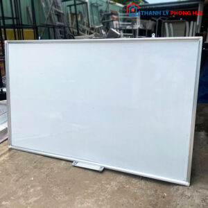 Bảng Trắng Treo Tường Viền Nhôm 2m Cũ
