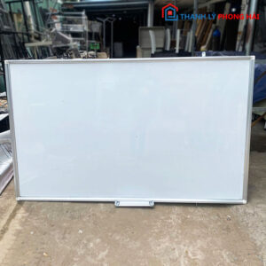 Bảng Trắng Treo Tường Viền Nhôm 2m Cũ