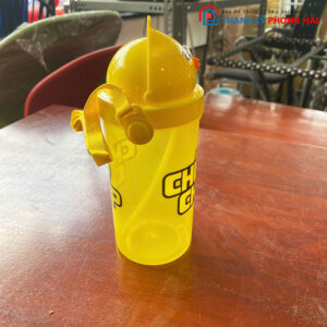 Bình Uống Nước Chip Chip Dễ Thương Cũ