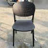 Ghế Hankyo Nhựa Đúc Màu Đen Mới 99%