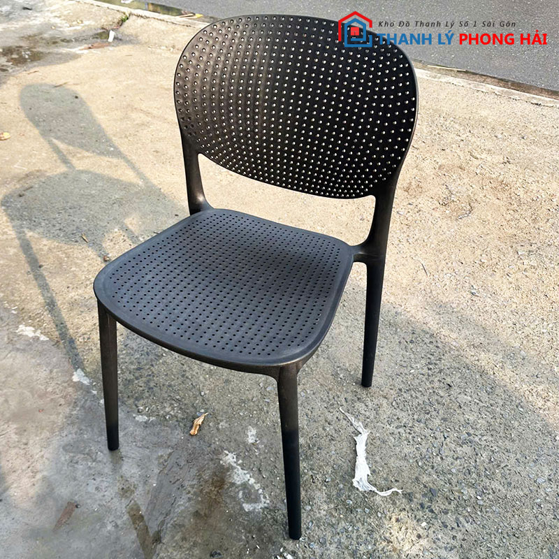 bo-ban-ghe-cafe-bonny-nhua-nhieu-mau-2-1 Ghế Hankyo Nhựa Đúc Màu Đen Mới 99%
