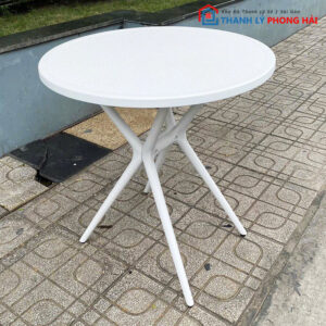 Thanh Lý Bộ Bàn Ghế Cafe Bonny Nhựa Nhiều Màu Mới 99%