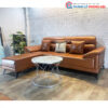 Thanh Lý Bộ Sofa Kèm Đôn Và Bàn Kính Mới 99%