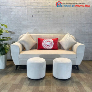 Thanh Lý Bộ Sofa Nhung Nhiều Màu Giá Rẻ Mới 99%