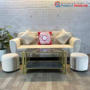 Thanh Lý Bộ Sofa Nhung Nhiều Mẫu Kèm Bàn Mới 99%