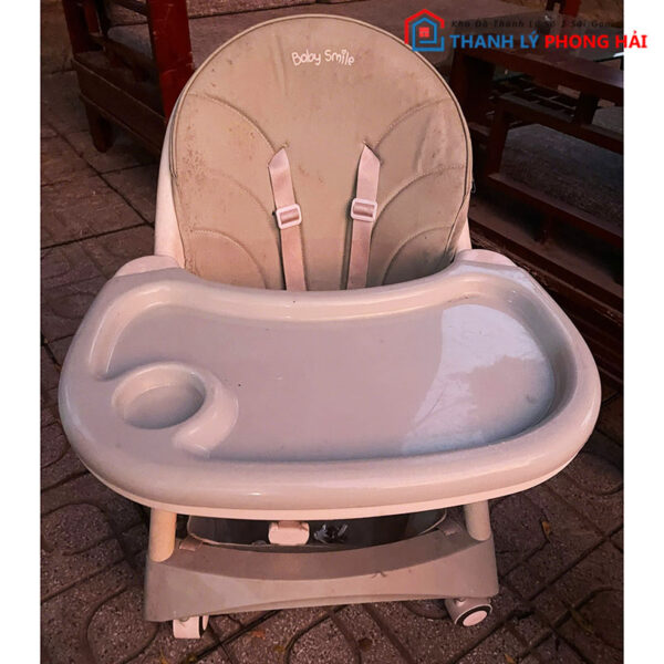 Ghế Ăn Dặm Cho Bé Có Bánh Xe Cũ