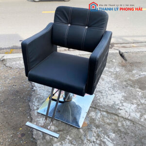 Ghế Cắt Tóc Chuyên Nghiệp Chân Vuông 60cm Cũ