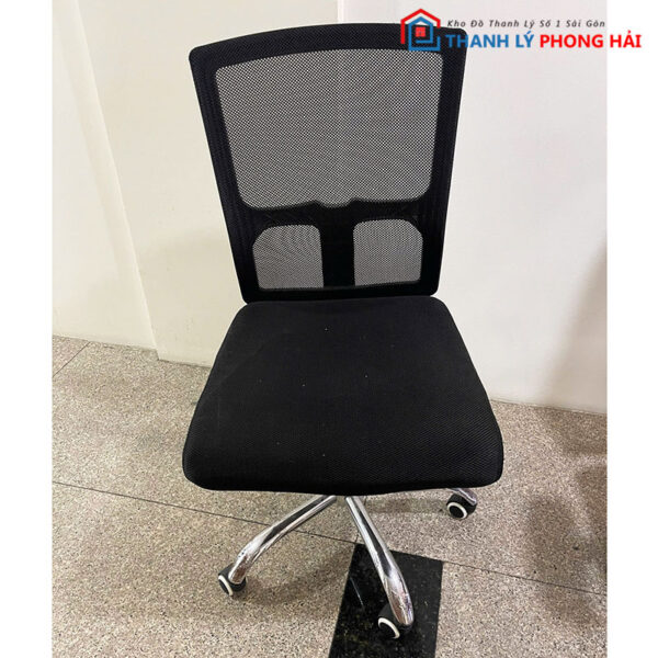 Ghế Xoay Không Tay Lưng Lưới Cũ