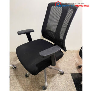 Ghế Xoay Tay Chữ T Lưng Trung Cũ