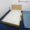 Giường Gỗ CN 1m2 Thiết Kế Đơn Giản Có Hộc Cũ