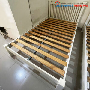 Giường Ngủ Cũ 1m2 Gỗ Đầu Giường Nan