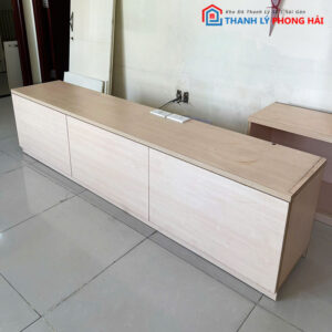 Kệ Tivi 3 Ngăn 2m08 Gỗ Công Nghiệp Cũ