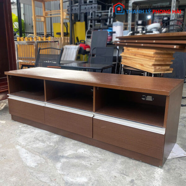 Kệ Tivi Gỗ MDF Nhiều Ngăn 1m5 Cũ