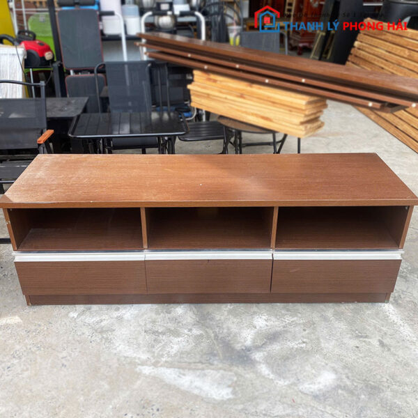 Kệ Tivi Gỗ MDF Nhiều Ngăn 1m5 Cũ