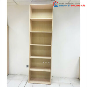 Kệ Trưng Bày Gỗ MDF 6 Ngăn Cao 2m4 Cũ