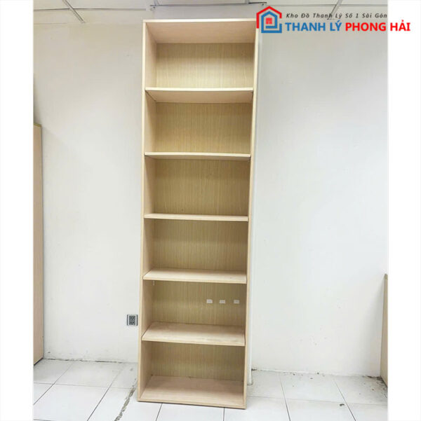 Kệ Trưng Bày Gỗ MDF 6 Ngăn Cao 2m4 Cũ