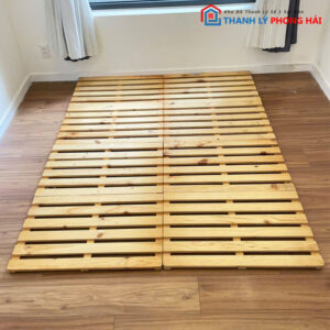 Pallet Gỗ Giường Cũ 1m6 Tiện Dụng