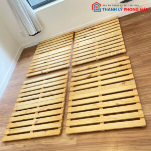 Pallet Gỗ Giường Cũ 1m6 Tiện Dụng