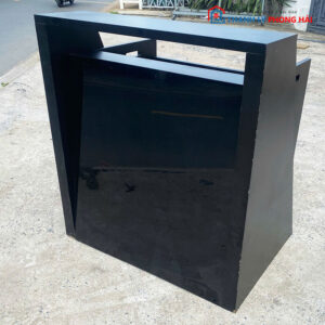 Quầy Tiếp Tân Mặt Kính Đen 80cm Cũ