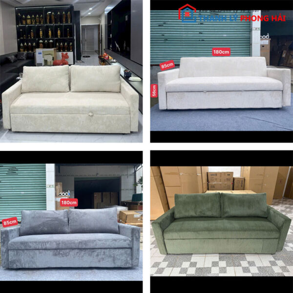 Thanh Lý Sofa Bed Gấp Thông Minh Nhiều Màu Mới 99%