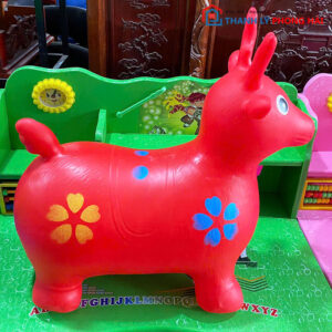 Thú Nhún Tuần Lộc Cao Su Mềm Cũ