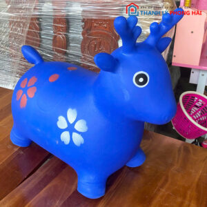 Thú Nhún Tuần Lộc Cao Su Mềm Cũ