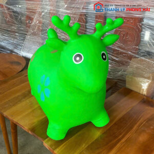 Thú Nhún Tuần Lộc Cao Su Mềm Cũ