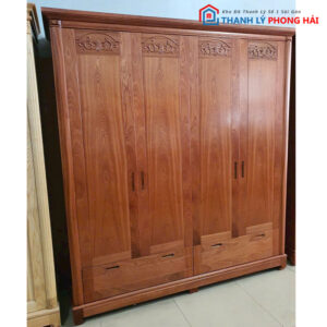 Thanh Lý Tủ Áo Gỗ Nội Thất Nhiều Mẫu Đẹp Sang Trọng Mới 99%